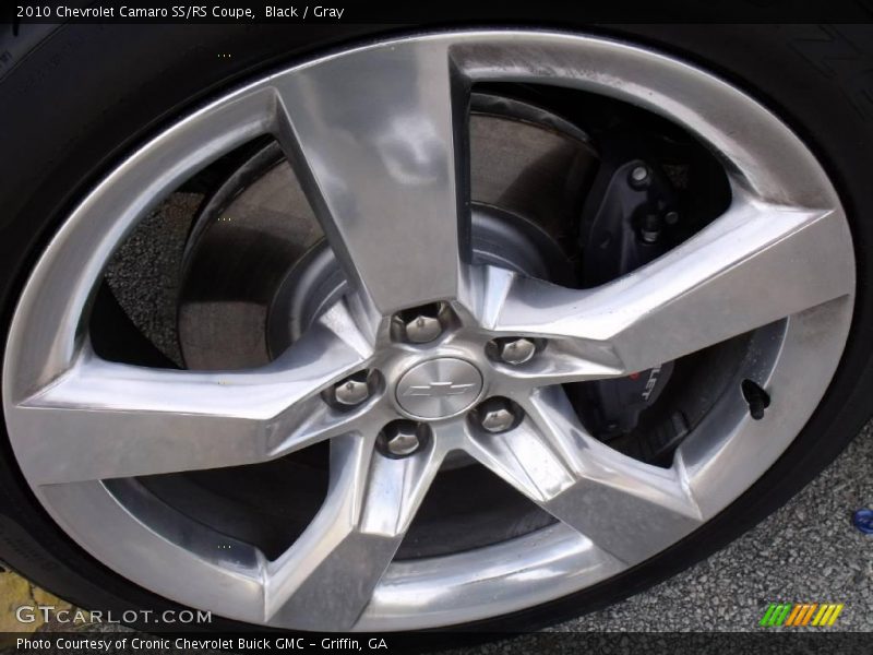 Black / Gray 2010 Chevrolet Camaro SS/RS Coupe