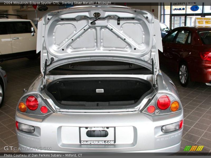 Sterling Silver Metallic / Midnight 2004 Mitsubishi Eclipse Spyder GTS