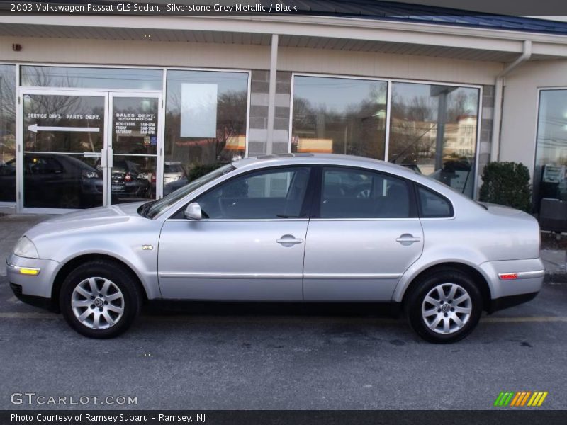 Silverstone Grey Metallic / Black 2003 Volkswagen Passat GLS Sedan