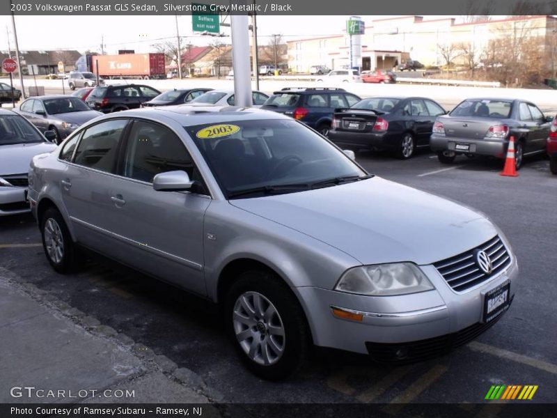 Silverstone Grey Metallic / Black 2003 Volkswagen Passat GLS Sedan