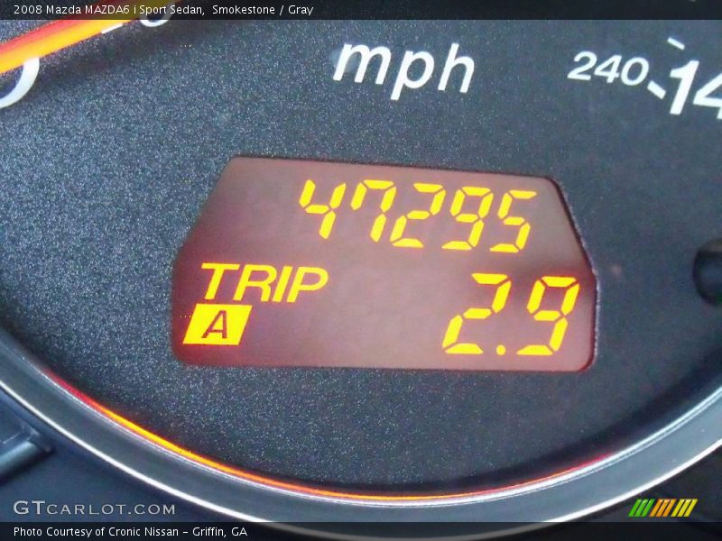 Smokestone / Gray 2008 Mazda MAZDA6 i Sport Sedan