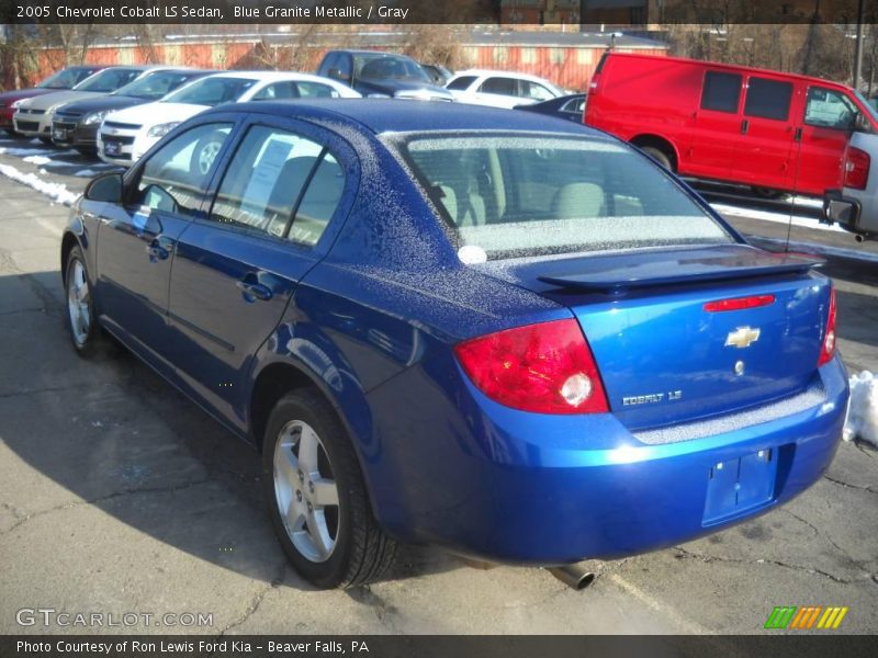 Blue Granite Metallic / Gray 2005 Chevrolet Cobalt LS Sedan