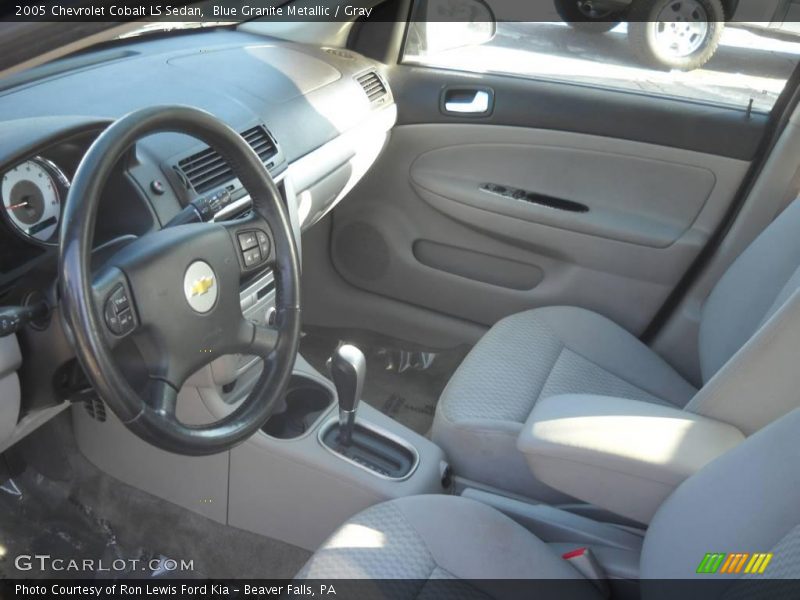 Blue Granite Metallic / Gray 2005 Chevrolet Cobalt LS Sedan