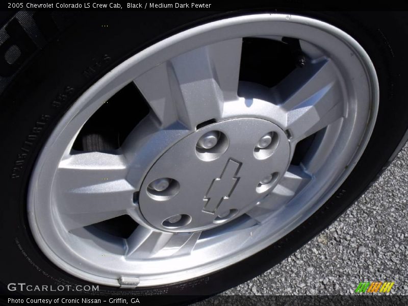 Black / Medium Dark Pewter 2005 Chevrolet Colorado LS Crew Cab