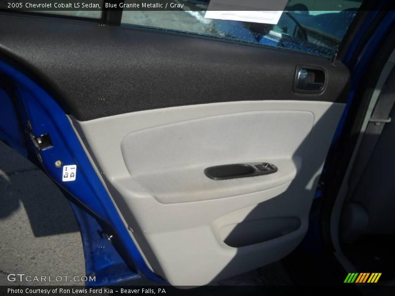 Blue Granite Metallic / Gray 2005 Chevrolet Cobalt LS Sedan