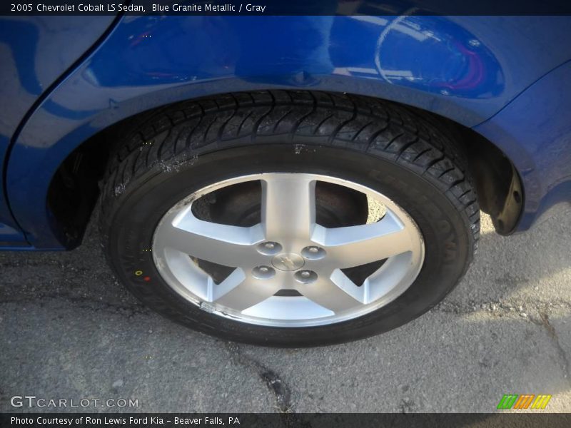 Blue Granite Metallic / Gray 2005 Chevrolet Cobalt LS Sedan