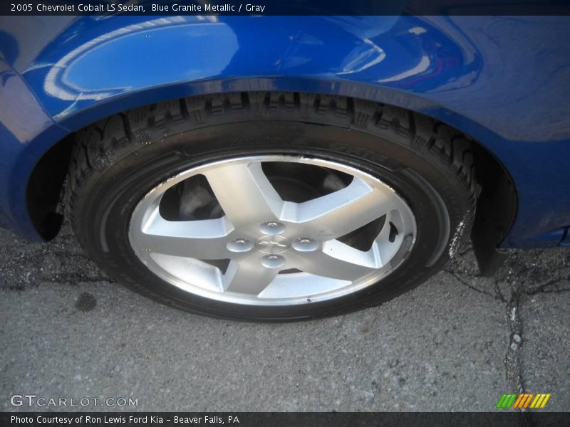 Blue Granite Metallic / Gray 2005 Chevrolet Cobalt LS Sedan