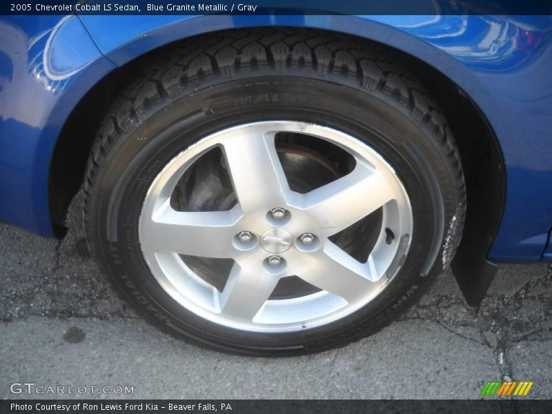 Blue Granite Metallic / Gray 2005 Chevrolet Cobalt LS Sedan