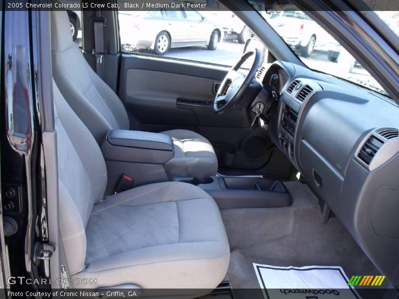 Black / Medium Dark Pewter 2005 Chevrolet Colorado LS Crew Cab