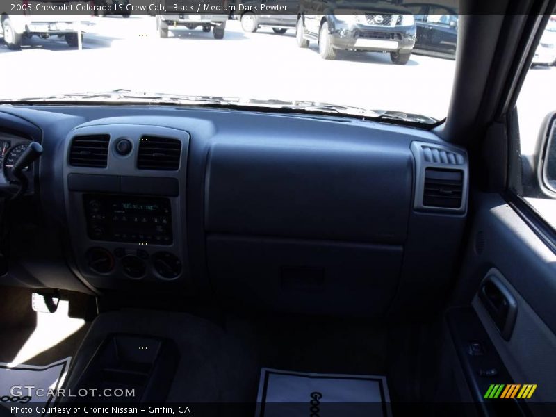 Black / Medium Dark Pewter 2005 Chevrolet Colorado LS Crew Cab