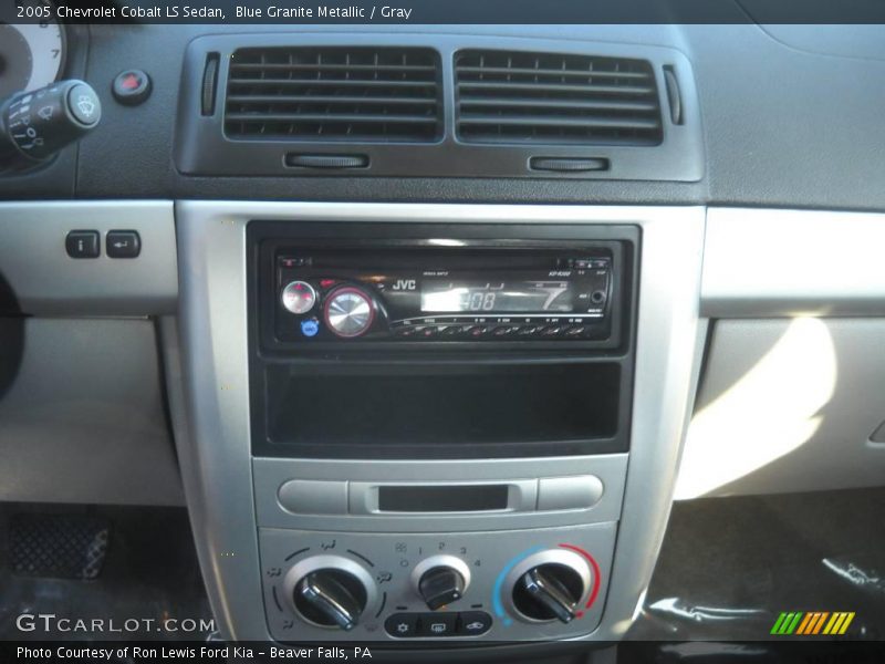 Blue Granite Metallic / Gray 2005 Chevrolet Cobalt LS Sedan