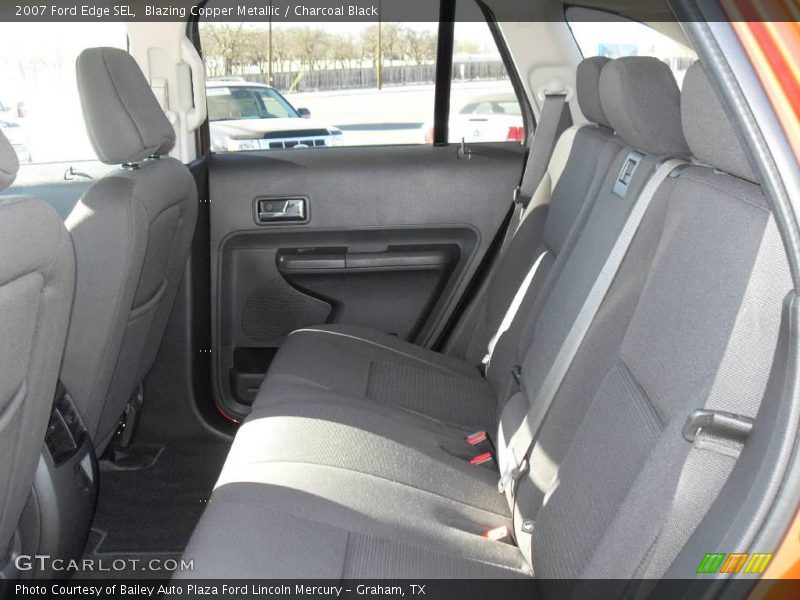 Blazing Copper Metallic / Charcoal Black 2007 Ford Edge SEL