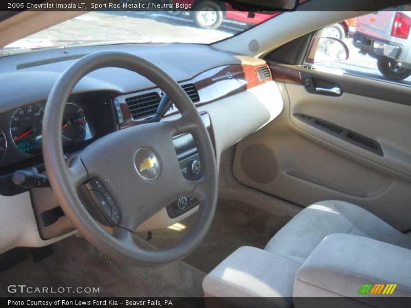 Sport Red Metallic / Neutral Beige 2006 Chevrolet Impala LT
