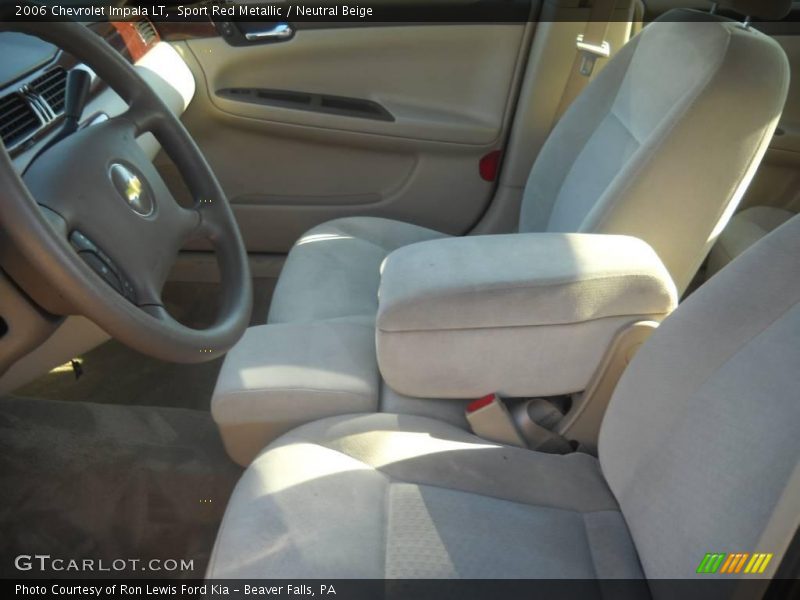 Sport Red Metallic / Neutral Beige 2006 Chevrolet Impala LT