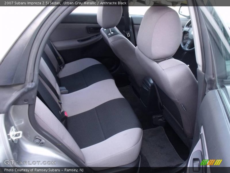 Urban Gray Metallic / Anthracite Black 2007 Subaru Impreza 2.5i Sedan