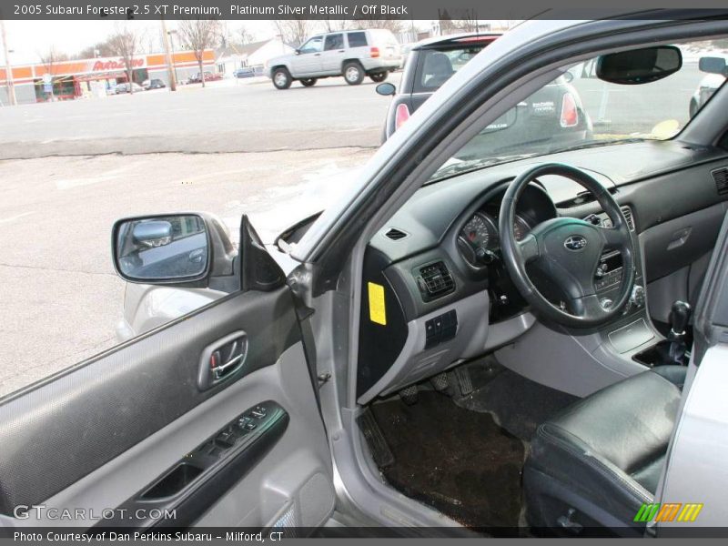 Platinum Silver Metallic / Off Black 2005 Subaru Forester 2.5 XT Premium