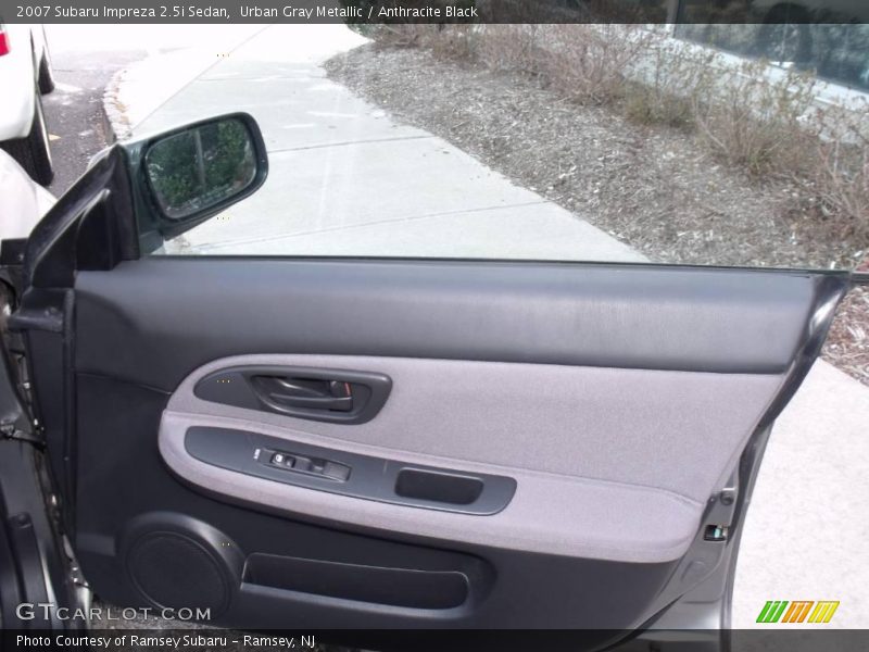 Urban Gray Metallic / Anthracite Black 2007 Subaru Impreza 2.5i Sedan