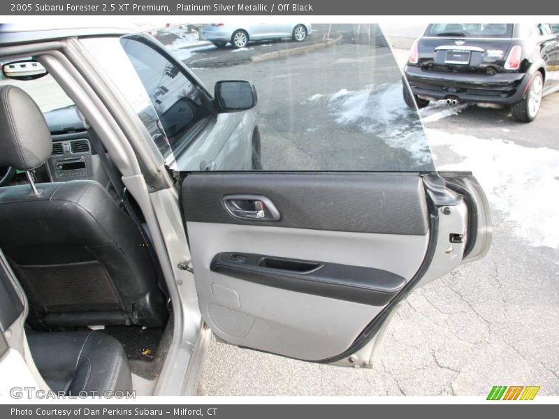 Platinum Silver Metallic / Off Black 2005 Subaru Forester 2.5 XT Premium