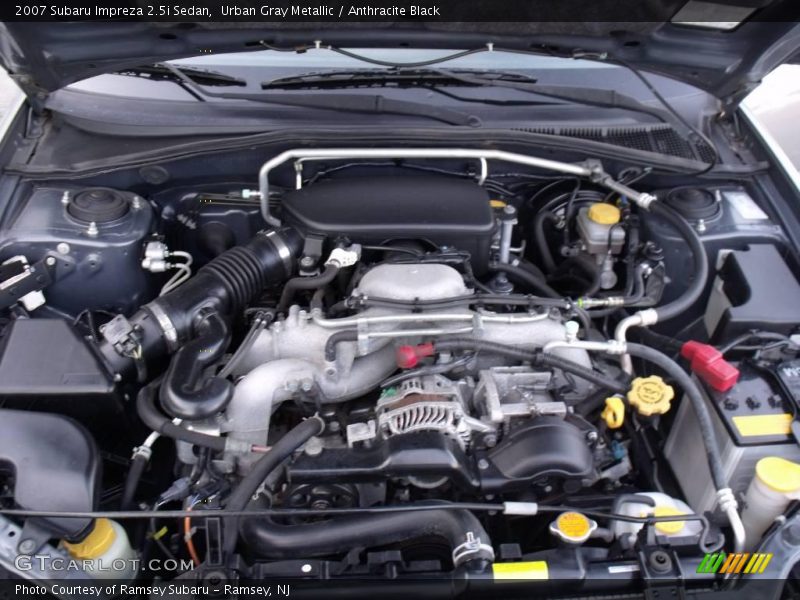 Urban Gray Metallic / Anthracite Black 2007 Subaru Impreza 2.5i Sedan