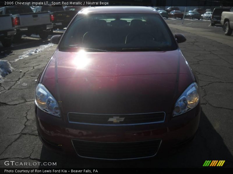 Sport Red Metallic / Neutral Beige 2006 Chevrolet Impala LT