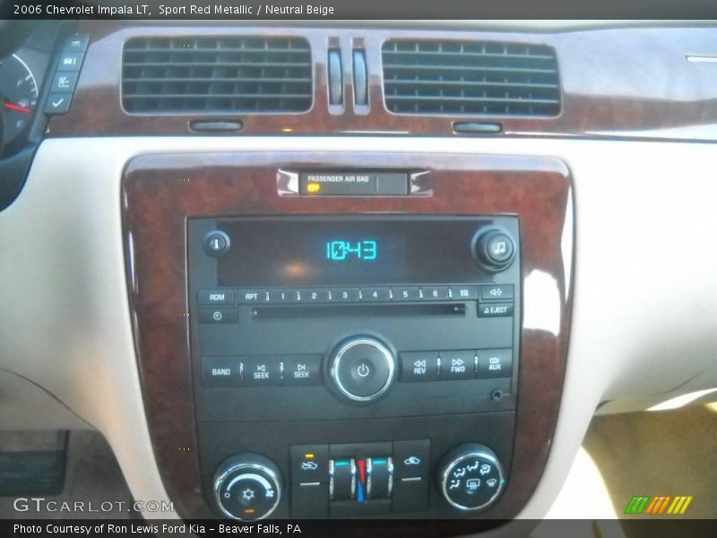 Sport Red Metallic / Neutral Beige 2006 Chevrolet Impala LT