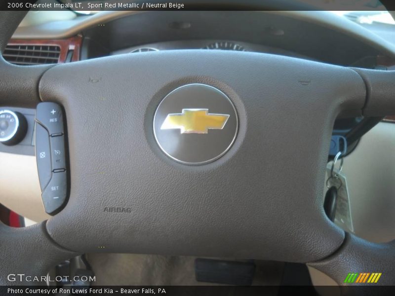 Sport Red Metallic / Neutral Beige 2006 Chevrolet Impala LT