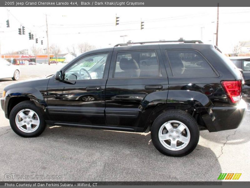 Black / Dark Khaki/Light Graystone 2005 Jeep Grand Cherokee Laredo 4x4