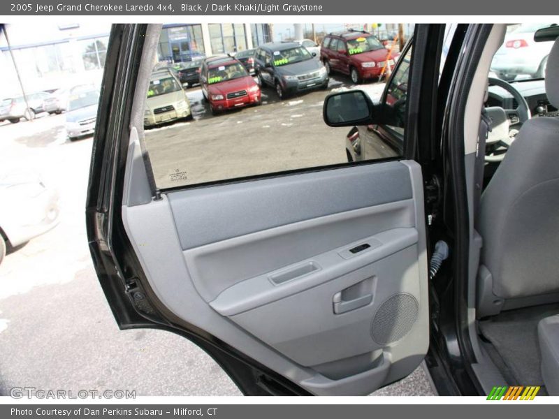 Black / Dark Khaki/Light Graystone 2005 Jeep Grand Cherokee Laredo 4x4