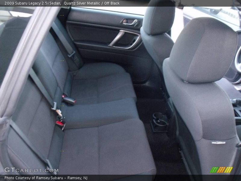 Quartz Silver Metallic / Off Black 2009 Subaru Legacy 2.5i Sedan
