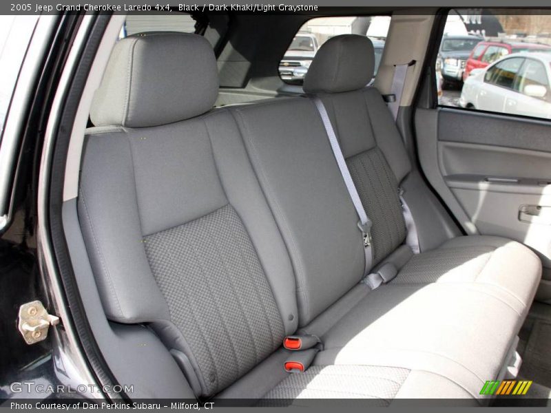 Black / Dark Khaki/Light Graystone 2005 Jeep Grand Cherokee Laredo 4x4