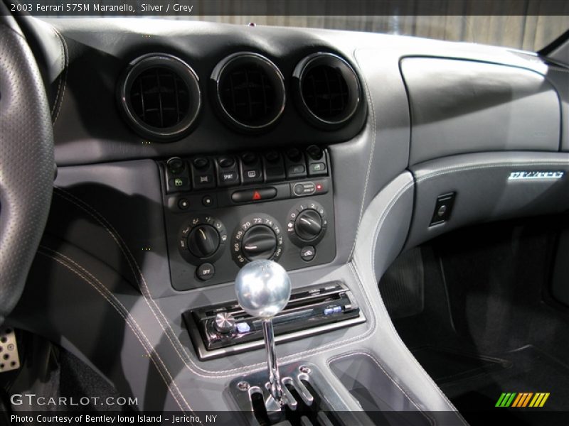 Silver / Grey 2003 Ferrari 575M Maranello