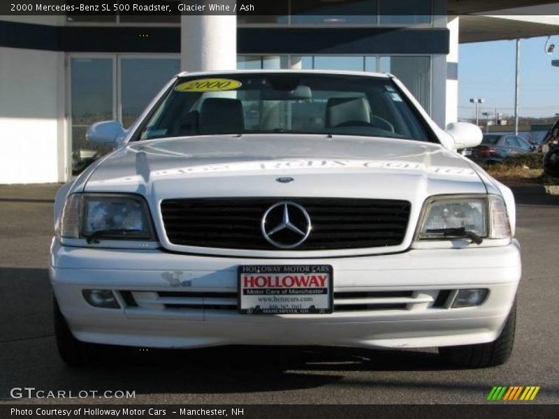 Glacier White / Ash 2000 Mercedes-Benz SL 500 Roadster