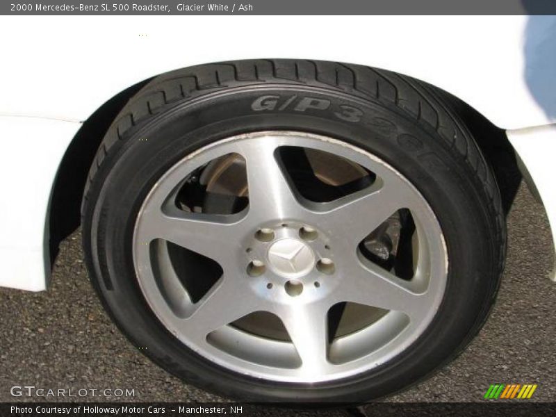 Glacier White / Ash 2000 Mercedes-Benz SL 500 Roadster