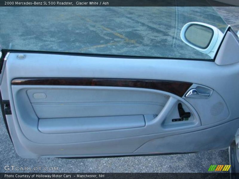 Glacier White / Ash 2000 Mercedes-Benz SL 500 Roadster