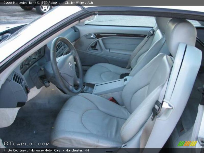 Glacier White / Ash 2000 Mercedes-Benz SL 500 Roadster