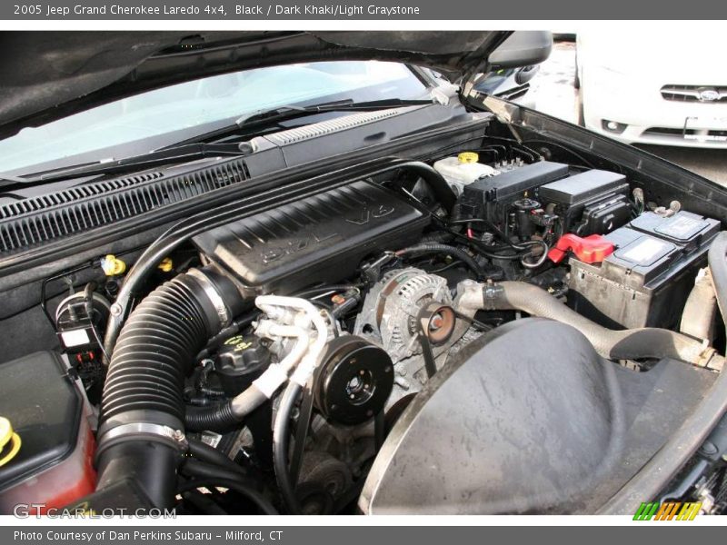 Black / Dark Khaki/Light Graystone 2005 Jeep Grand Cherokee Laredo 4x4