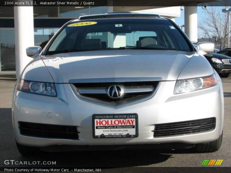 Alabaster Silver Metallic / Quartz 2006 Acura TL 3.2