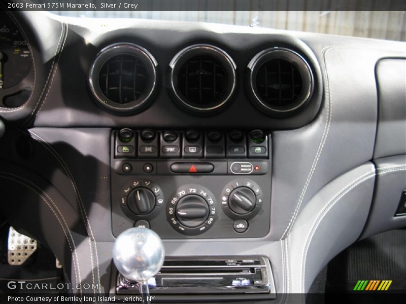 Silver / Grey 2003 Ferrari 575M Maranello