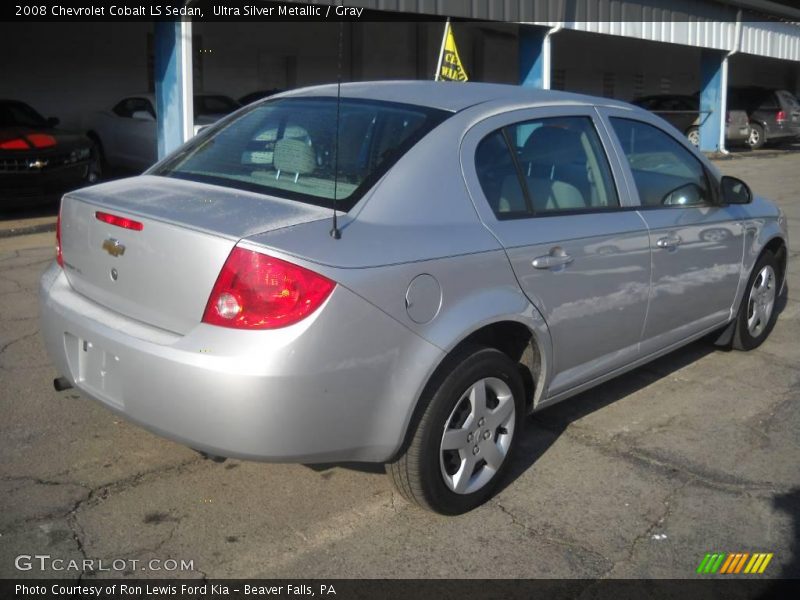 Ultra Silver Metallic / Gray 2008 Chevrolet Cobalt LS Sedan