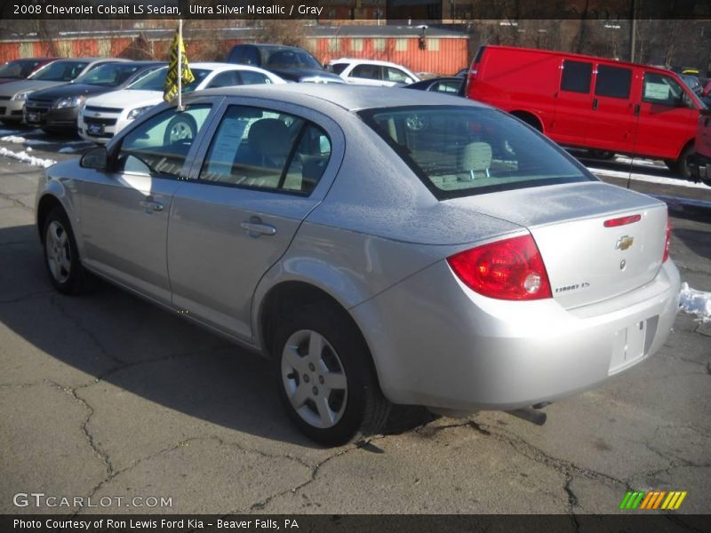 Ultra Silver Metallic / Gray 2008 Chevrolet Cobalt LS Sedan