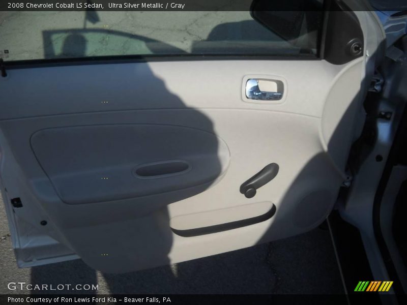 Ultra Silver Metallic / Gray 2008 Chevrolet Cobalt LS Sedan