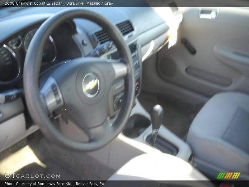 Ultra Silver Metallic / Gray 2008 Chevrolet Cobalt LS Sedan