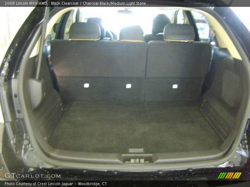 Black Clearcoat / Charcoal Black/Medium Light Stone 2008 Lincoln MKX AWD