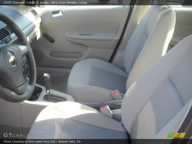 Ultra Silver Metallic / Gray 2008 Chevrolet Cobalt LS Sedan
