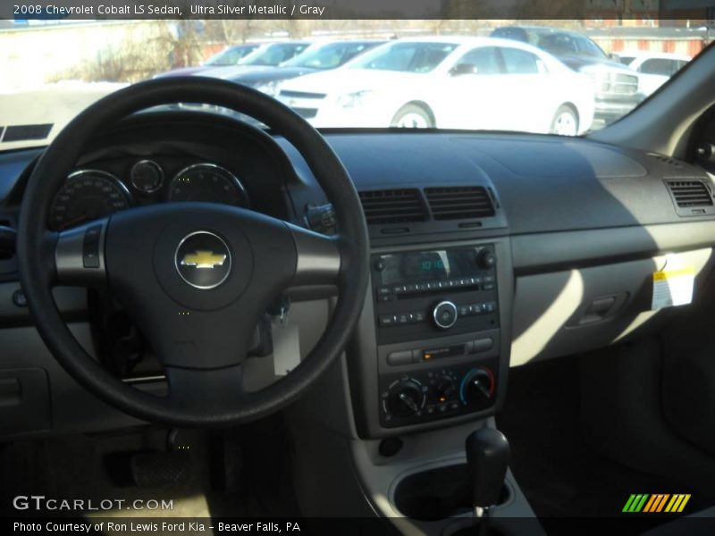 Ultra Silver Metallic / Gray 2008 Chevrolet Cobalt LS Sedan