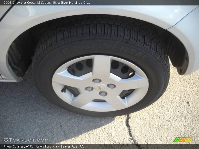 Ultra Silver Metallic / Gray 2008 Chevrolet Cobalt LS Sedan