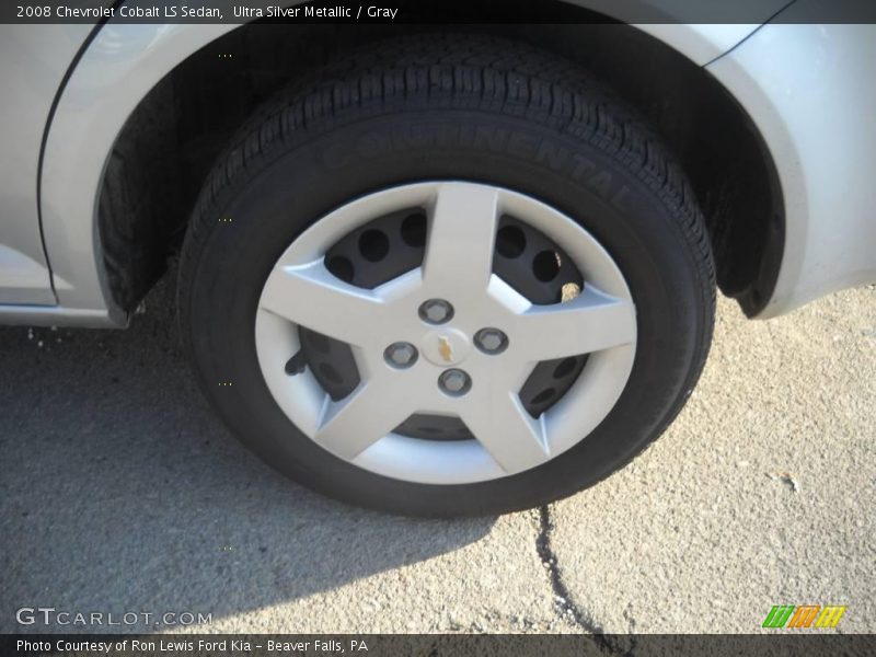 Ultra Silver Metallic / Gray 2008 Chevrolet Cobalt LS Sedan