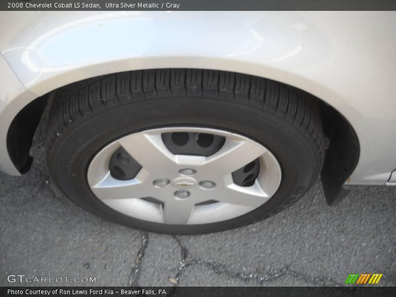 Ultra Silver Metallic / Gray 2008 Chevrolet Cobalt LS Sedan