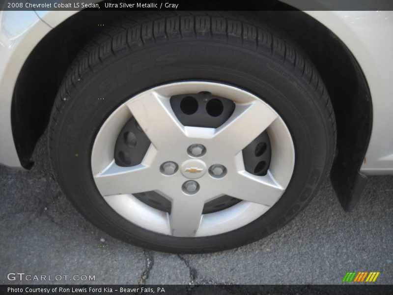 Ultra Silver Metallic / Gray 2008 Chevrolet Cobalt LS Sedan