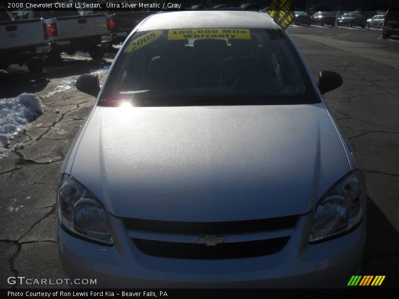Ultra Silver Metallic / Gray 2008 Chevrolet Cobalt LS Sedan